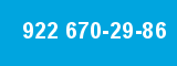 922 670-29-86